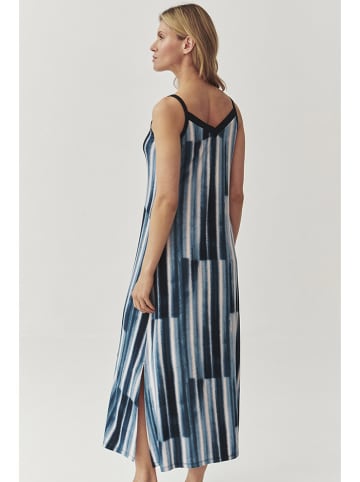 TATUUM Kleid in Blau/ Weiß