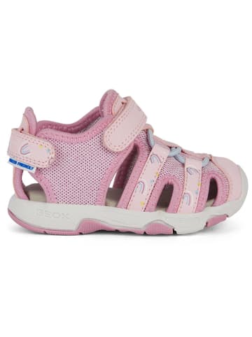 Geox Półsandały "Multy" w kolorze jasnoróżowym