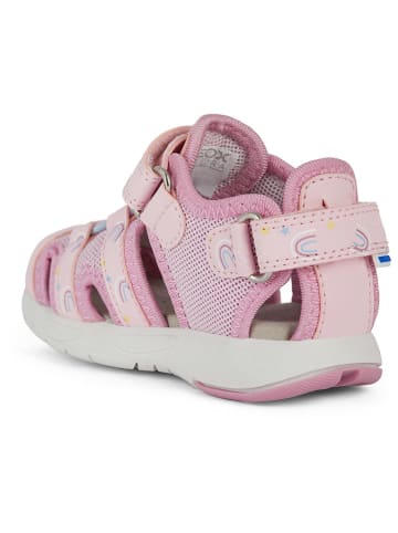 Geox Półsandały "Multy" w kolorze jasnoróżowym