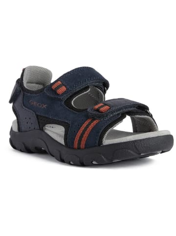 Geox Sandalen "Strada" zwart