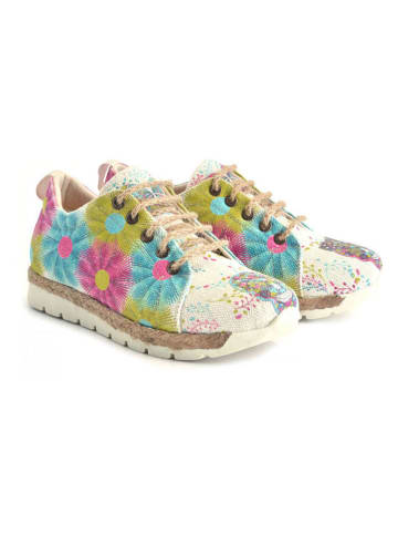 Goby Sneakers beige/meerkleurig