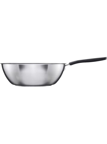Fiskars Wokpan "FF" zilverkleurig - Ø 28 cm