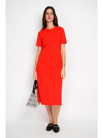 William de Faye Kleid in Rot