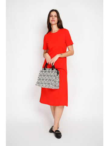 William de Faye Kleid in Rot