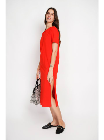 William de Faye Kleid in Rot