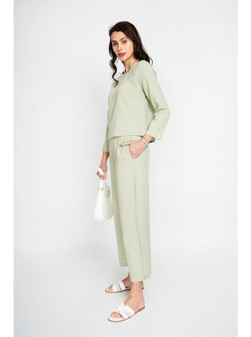 William de Faye 2-delige outfit lichtgroen