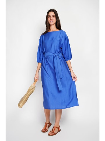 William de Faye Kleid in Blau