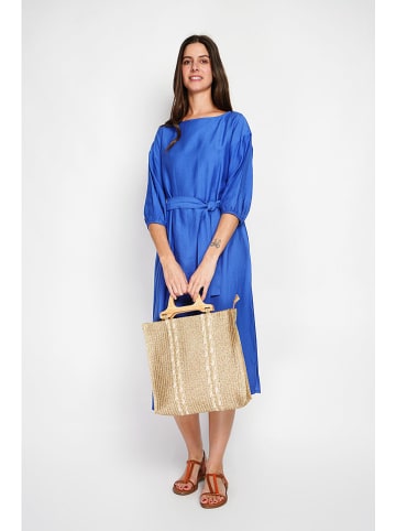 William de Faye Kleid in Blau