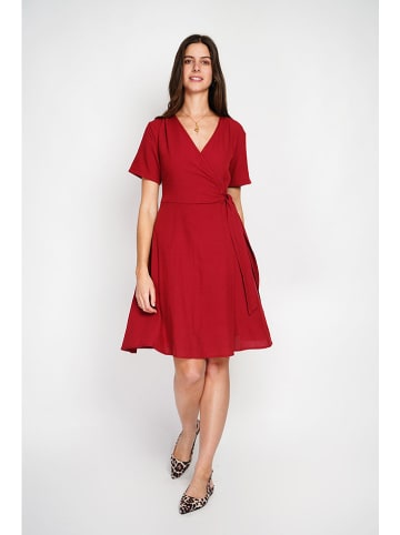 William de Faye Kleid in Rot
