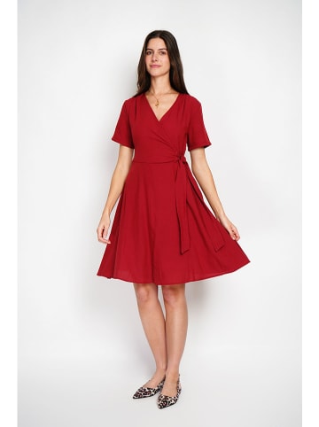 William de Faye Kleid in Rot