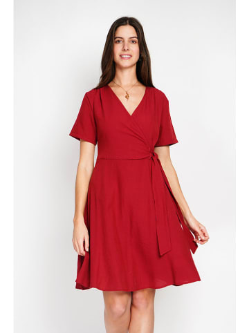 William de Faye Kleid in Rot