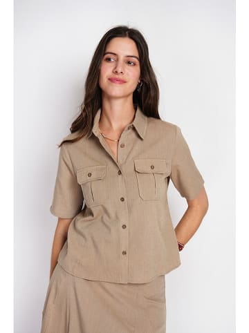 William de Faye Blouse lichtbruin
