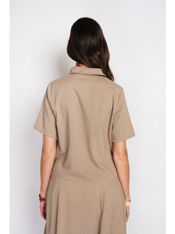 William de Faye Blouse lichtbruin