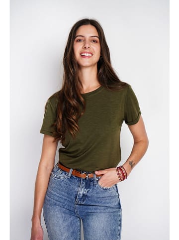 William de Faye Koszulka w kolorze khaki