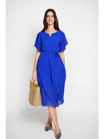 William de Faye Kleid in Blau