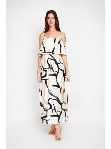William de Faye Jurk wit/beige/zwart
