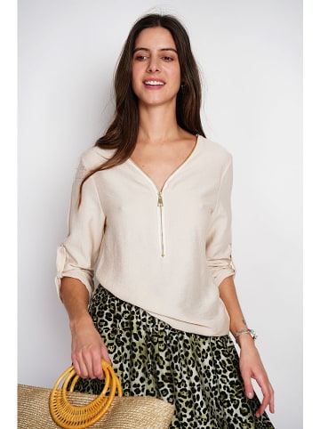 William de Faye Bluse in Beige