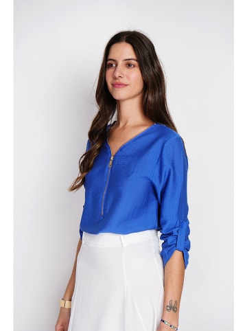 William de Faye Blouse blauw