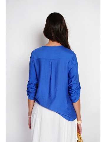 William de Faye Bluse in Blau