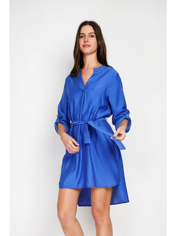 William de Faye Kleid in Blau