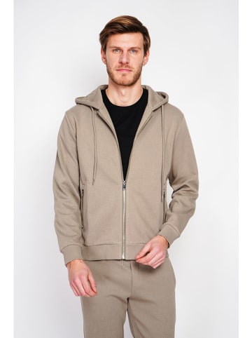 William de Faye Sweatjacke in Beige