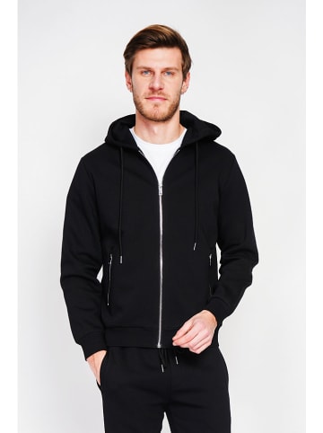 William de Faye Sweatjacke in Schwarz