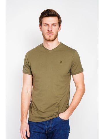 William de Faye Koszulka w kolorze khaki