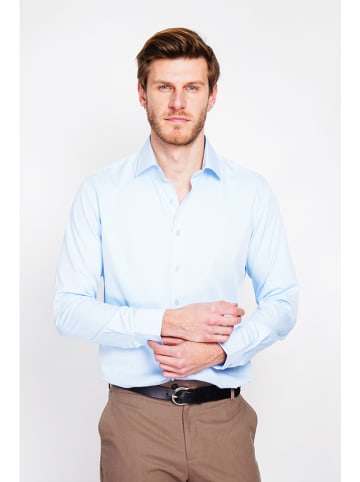 William de Faye Hemd in Hellblau