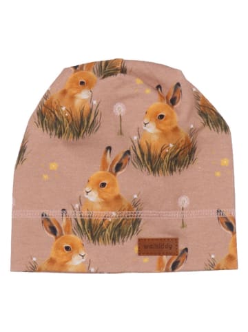 Walkiddy Czapka beanie w kolorze jasnobrązowym