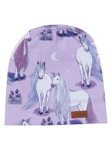Walkiddy Czapka beanie w kolorze fioletowym