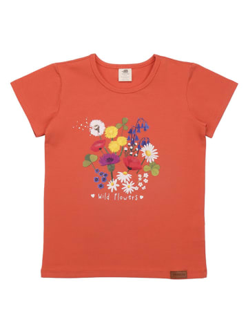 Walkiddy Shirt in Orange/ Bunt