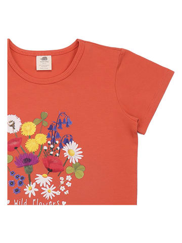 Walkiddy Shirt in Orange/ Bunt