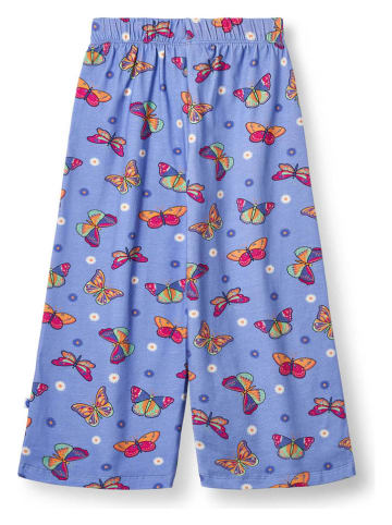 Småfolk Sweatbroek "Vlinders" paars/meerkleurig