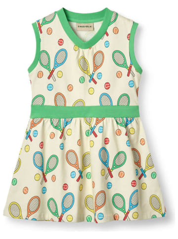 Småfolk Kleid "Schläger" in Creme/ Bunt