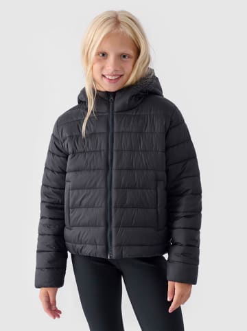 4F Steppjacke in Schwarz