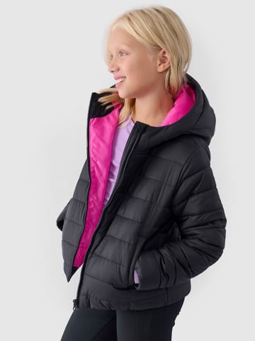 4F Steppjacke in Schwarz