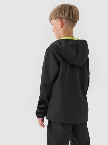 4F Softshelljacke in Schwarz