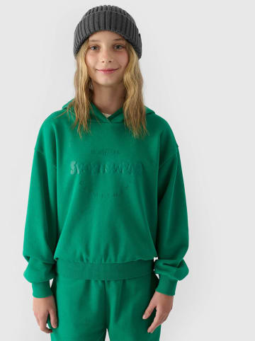 4F Bluza w kolorze zielonym