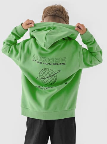 4F Hoodie in Grün