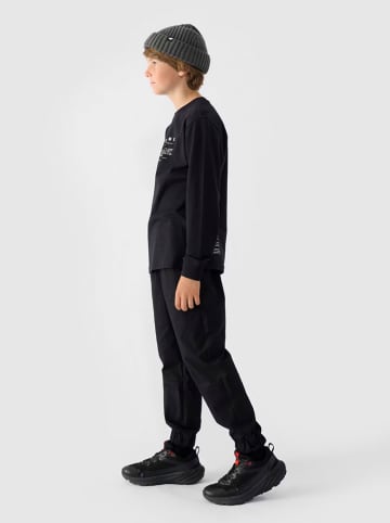 4F Sweatbroek zwart