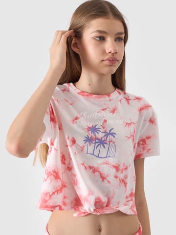 4F Shirt lichtroze/rood