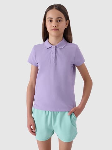 4F Poloshirt in Lila