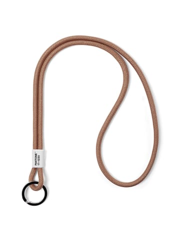 COPENHAGEN.DESIGN Zawieszka w kolorze jasnobrązowym na klucze - 48 cm