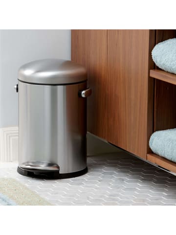 simplehuman Pedaalemmer zilverkleurig - 4,5 l