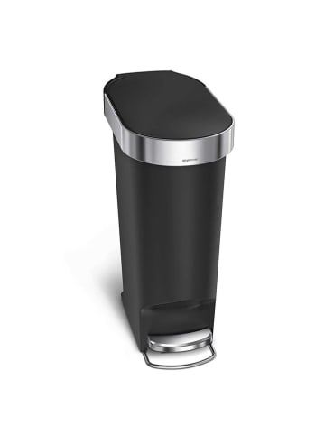 simplehuman Kosz w kolorze czarnym na śmieci - 40 l