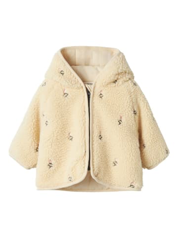 Lil Atelier Fleece vest "Nalo" beige