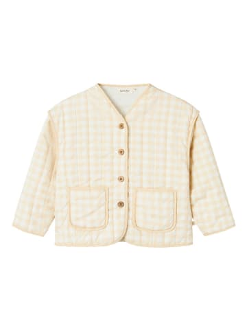 Lil Atelier Steppjacke "Rose" in Creme/ Weiß