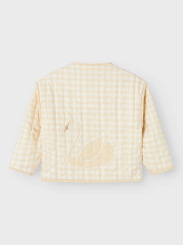 Lil Atelier Steppjacke "Rose" in Creme/ Weiß