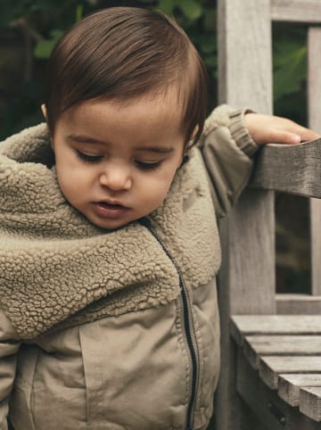 Lil Atelier Fleecejacke "Nalo" in Beige