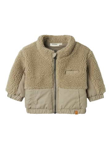 Lil Atelier Fleece vest "Nalo" beige